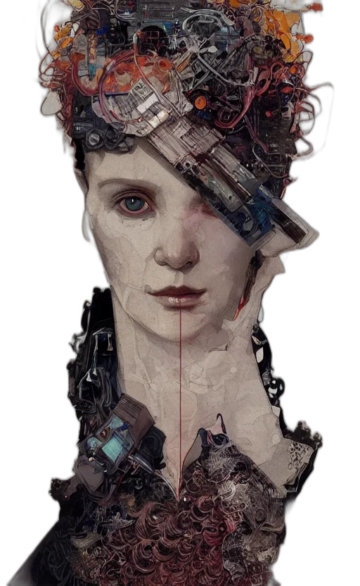 face, robot, mask, jewelry transparent PNG cut-out