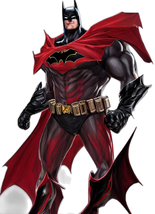 comic book art, concept art, fantasy art, cartoon transparent PNG cut-out