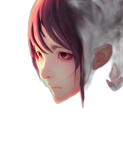 face, mask, creature, crown transparent PNG cut-out