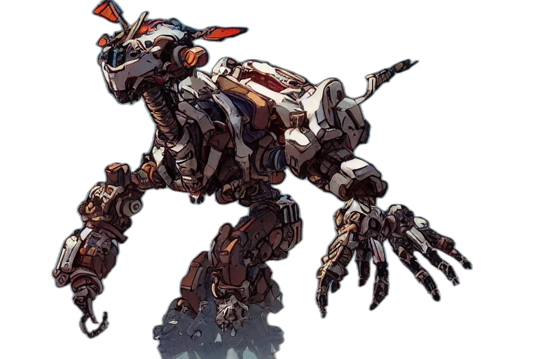 robot, weapon, animal, dragon transparent PNG cut-out