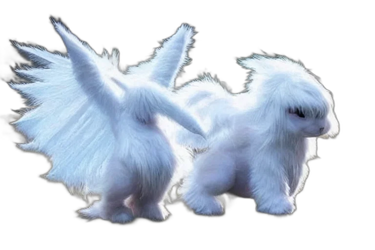 dragon, animal, creature, hair transparent PNG cut-out