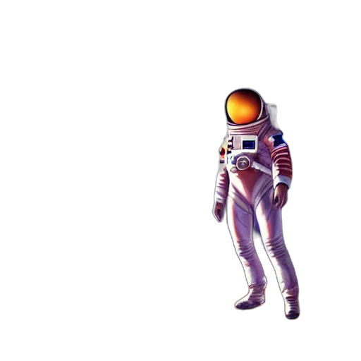 robot, jacket, creature, staff transparent PNG cut-out