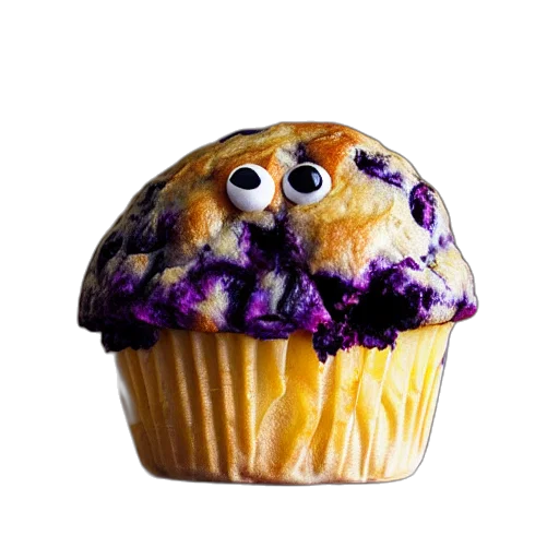 food, crown, face, creature transparent PNG cut-out