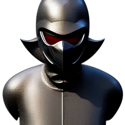 mask, robot, face, jacket transparent PNG cut-out