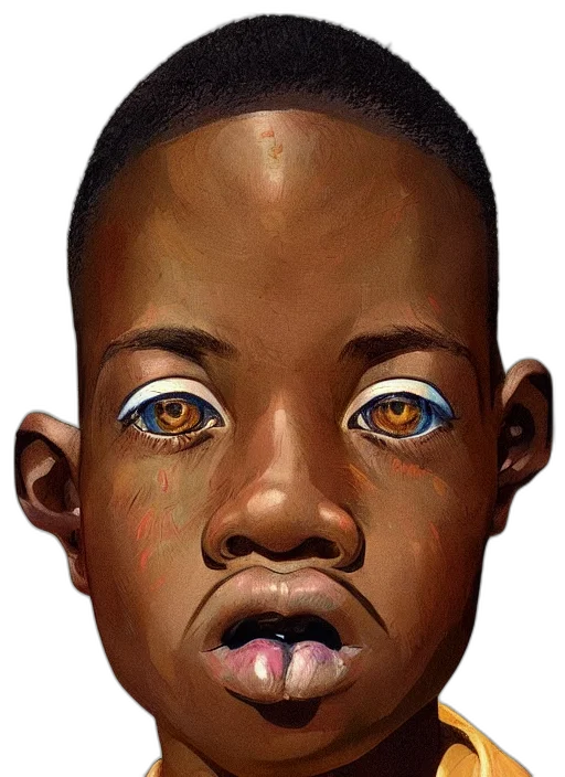 face, mask, creature, robot transparent PNG cut-out