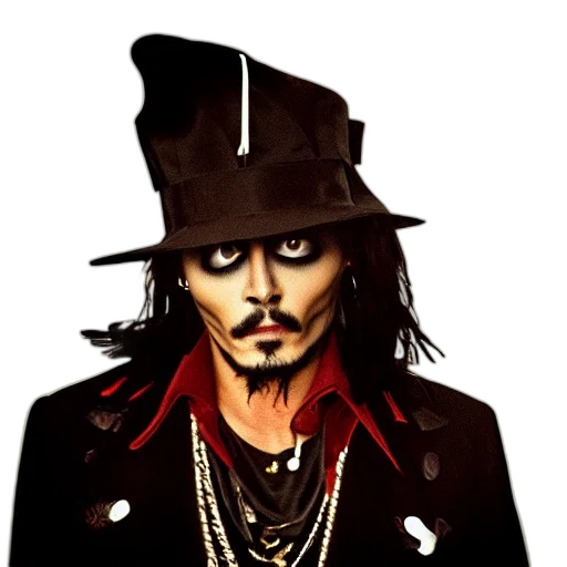 hat, face, staff, jewelry transparent PNG cut-out