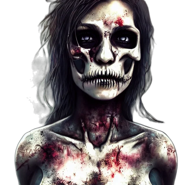 face, mask, comic book art, photorealistic transparent PNG cut-out
