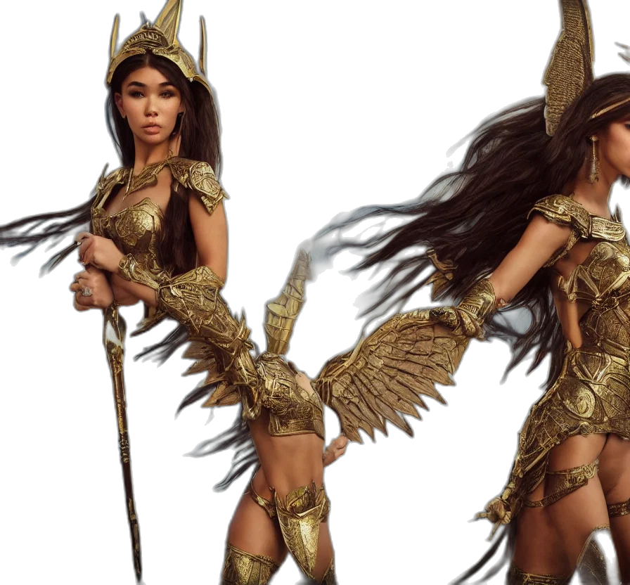 fantasy art, concept art, 3d render, comic book art transparent PNG cut-out