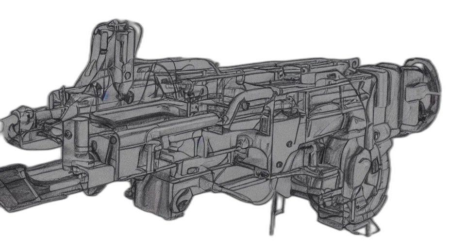 car, furniture, weapon, robot transparent PNG cut-out