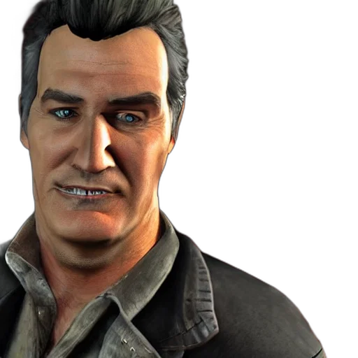 face, 3d render, photorealistic, concept art transparent PNG cut-out