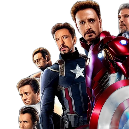 film, still, avengers transparent PNG cut-out