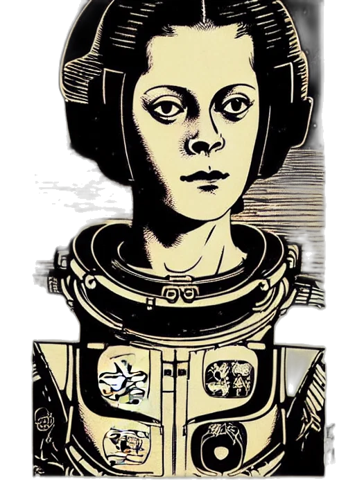 robot, face, mask, comic book art transparent PNG cut-out