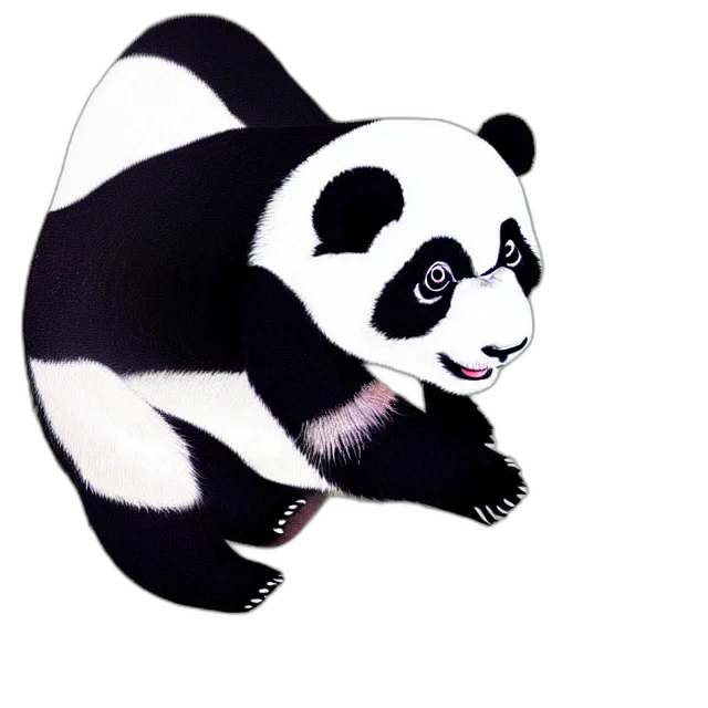animal, photorealistic, 3d render, concept art transparent PNG cut-out