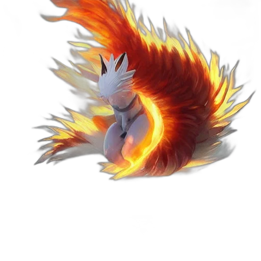 dragon, creature, hair, animal transparent PNG cut-out