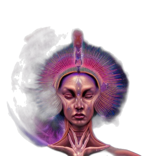 crown, staff, face, mask transparent PNG cut-out