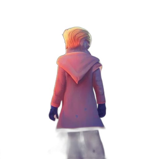 jacket, robot, staff, face transparent PNG cut-out