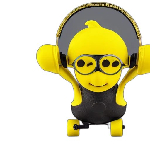 mask, robot, 3d render, concept art transparent PNG cut-out