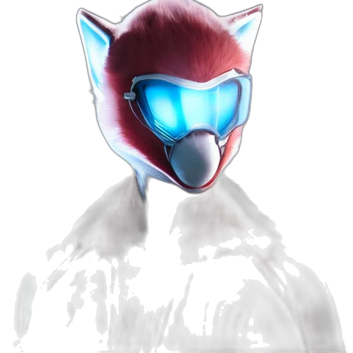 mask, robot, creature, face transparent PNG cut-out