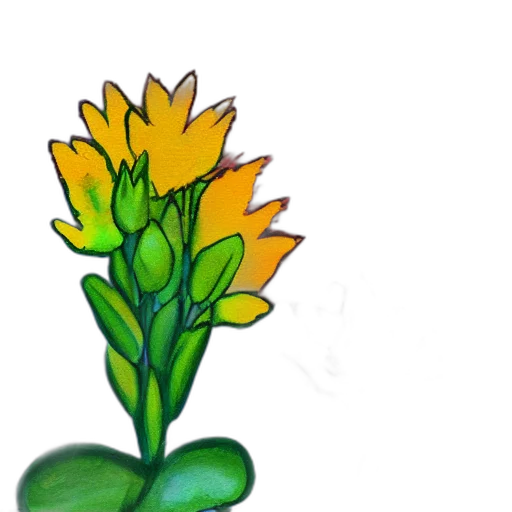 flower, crown, staff, jewelry transparent PNG cut-out