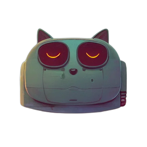mask, robot, hat, creature transparent PNG cut-out