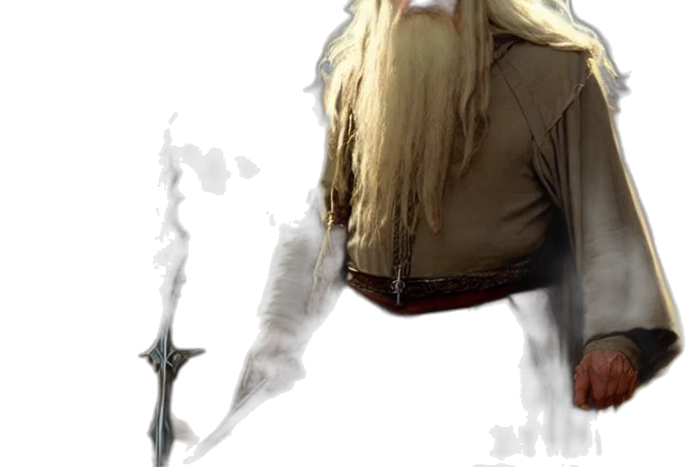 sword, dragon, staff, weapon transparent PNG cut-out