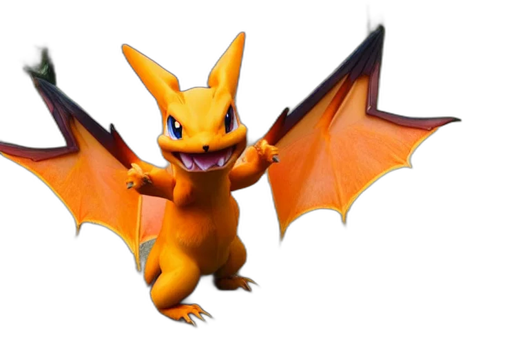 dragon, animal, creature, 3d render transparent PNG cut-out