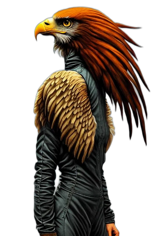 hair, animal, creature, dragon transparent PNG cut-out