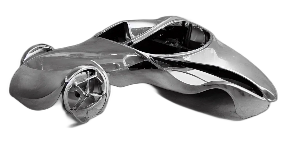car, 3d render, concept art, photorealistic transparent PNG cut-out