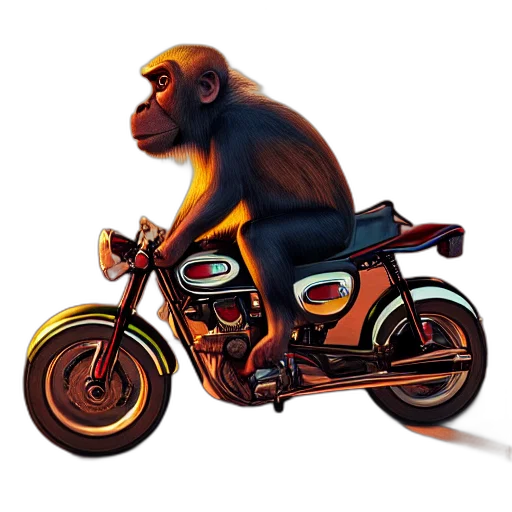 animal, concept art, photorealistic, 3d render transparent PNG cut-out