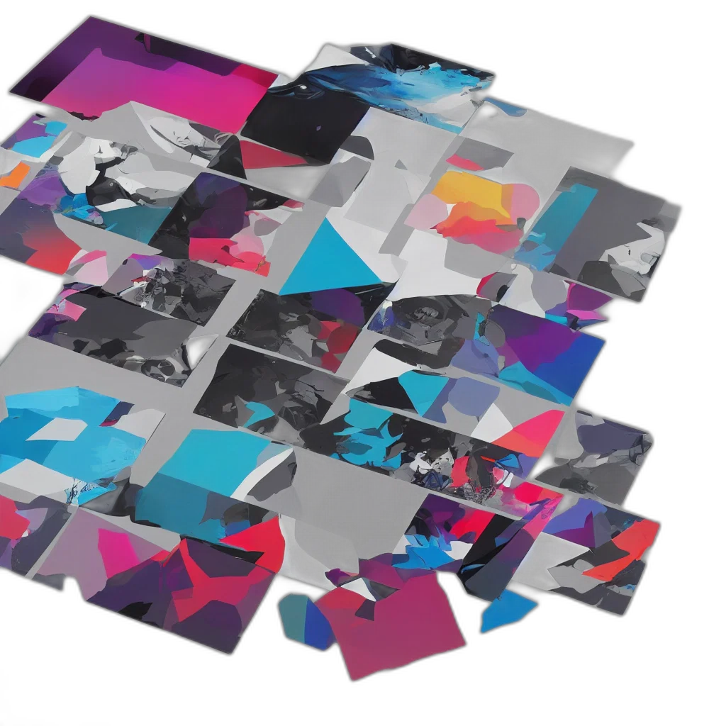 umbrella, jacket, 3d render, outer space transparent PNG cut-out