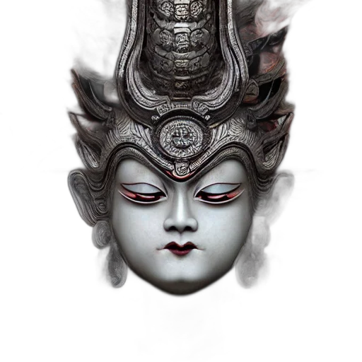 mask, face, crown, jewelry transparent PNG cut-out