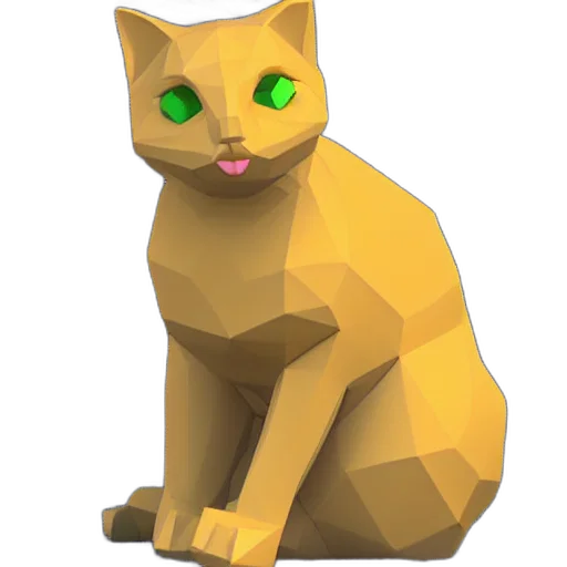 animal, staff, creature, 3d render transparent PNG cut-out