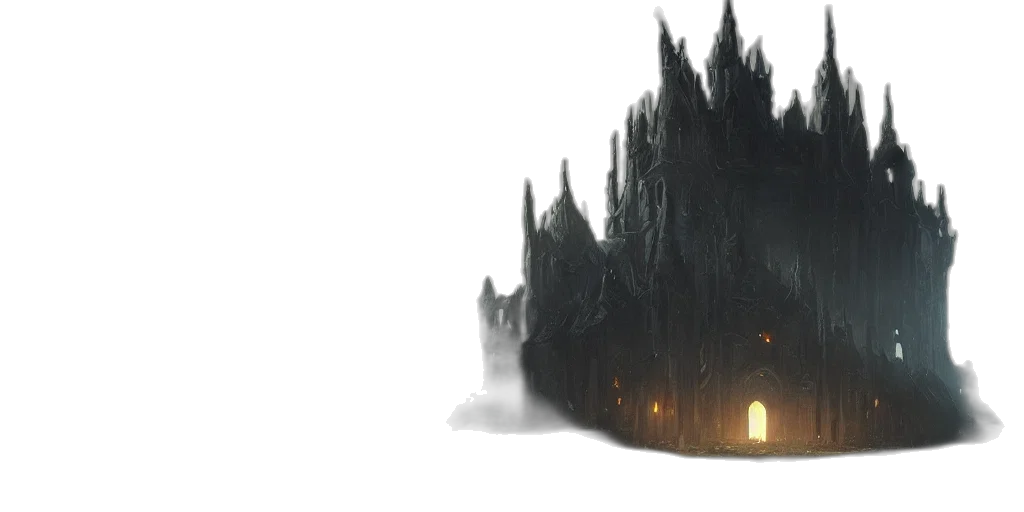 building, tree, crown, concept art transparent PNG cut-out