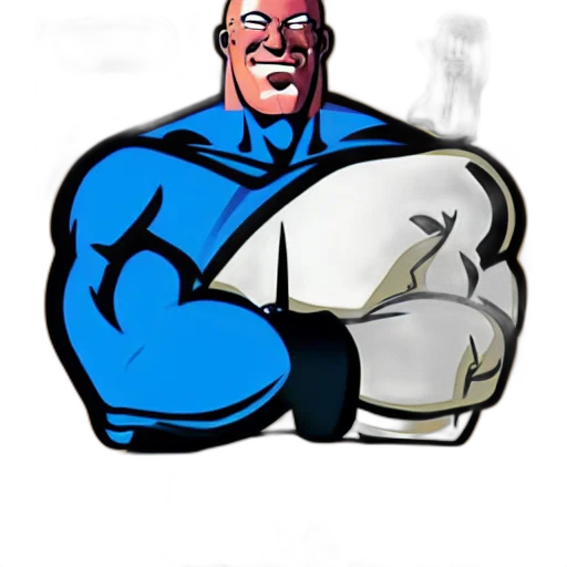 robot, jacket, weapon, staff transparent PNG cut-out