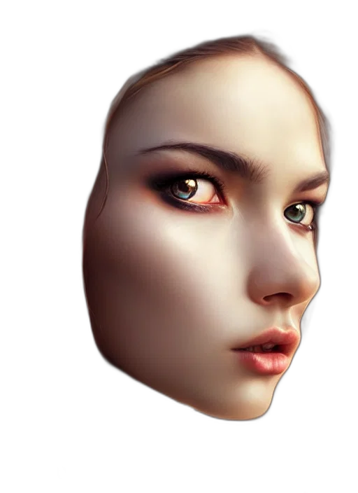 face, mask, robot, jewelry transparent PNG cut-out