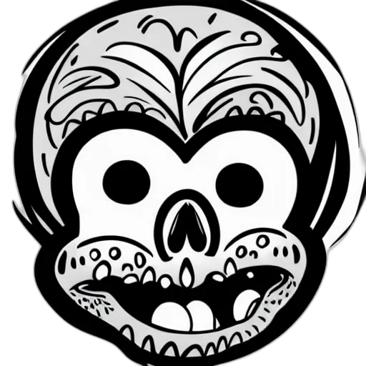 mask, face, staff, creature transparent PNG cut-out