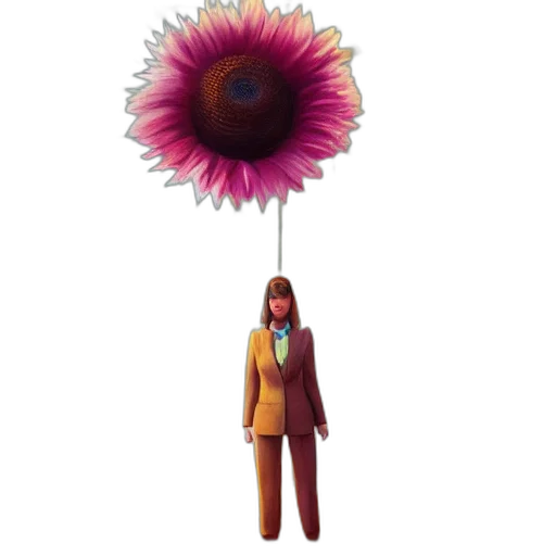 flower, staff, umbrella, jacket transparent PNG cut-out