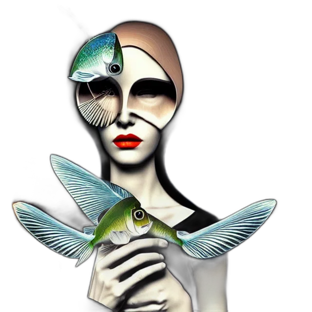 mask, jewelry, creature, face transparent PNG cut-out