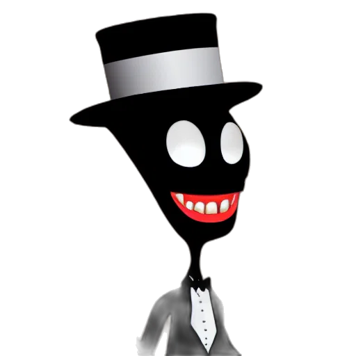 hat, staff, mask, robot transparent PNG cut-out