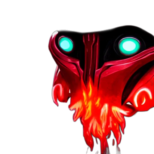 robot, mask, creature, concept art transparent PNG cut-out