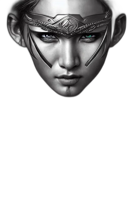 mask, face, robot, crown transparent PNG cut-out