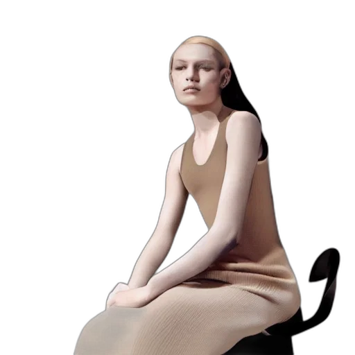 dress, furniture, robot, hair transparent PNG cut-out