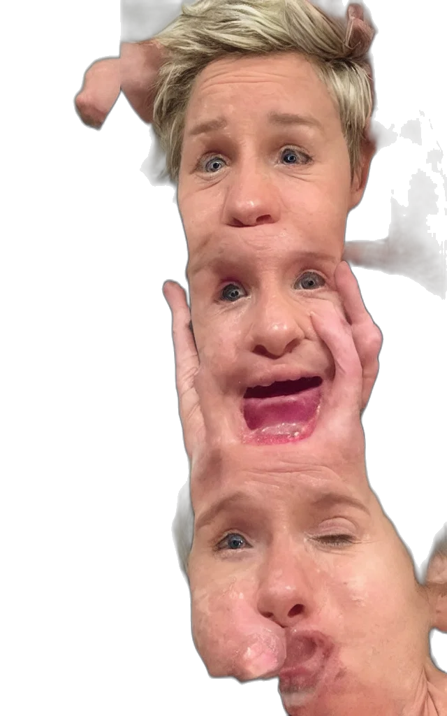 face, creature, mask, hair transparent PNG cut-out