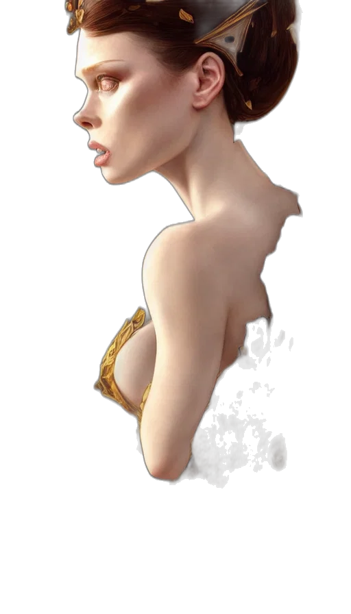 jewelry, dress, crown, face transparent PNG cut-out
