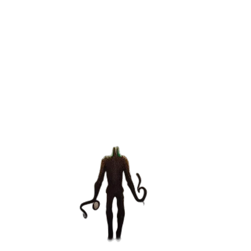 creature, robot, staff, mask transparent PNG cut-out