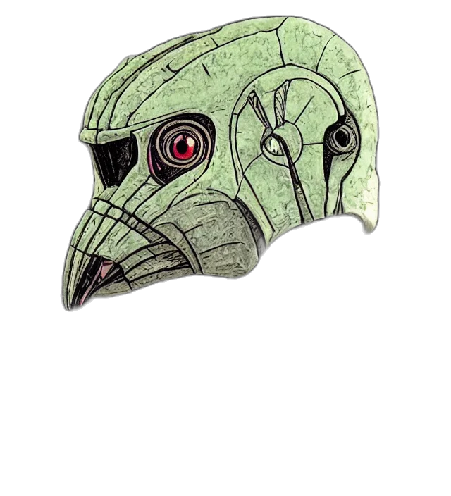 mask, hat, face, creature transparent PNG cut-out