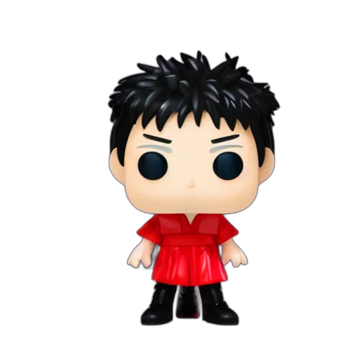 3d render, cartoon, red, full transparent PNG cut-out