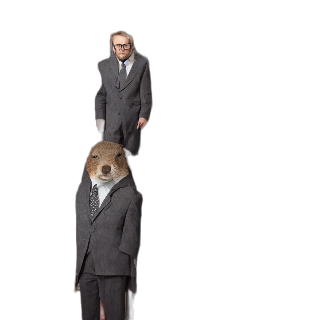 animal, staff, jacket, creature transparent PNG cut-out