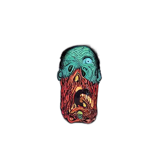 creature, face, mask, jacket transparent PNG cut-out