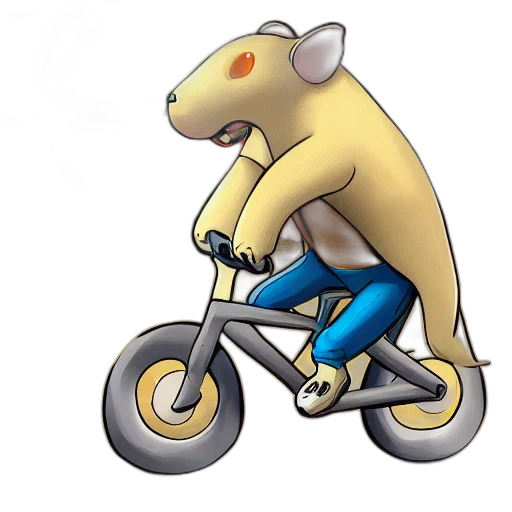 animal, creature, concept art, 3d render transparent PNG cut-out